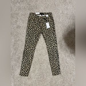 Cheetah skinny pants Judy Blue